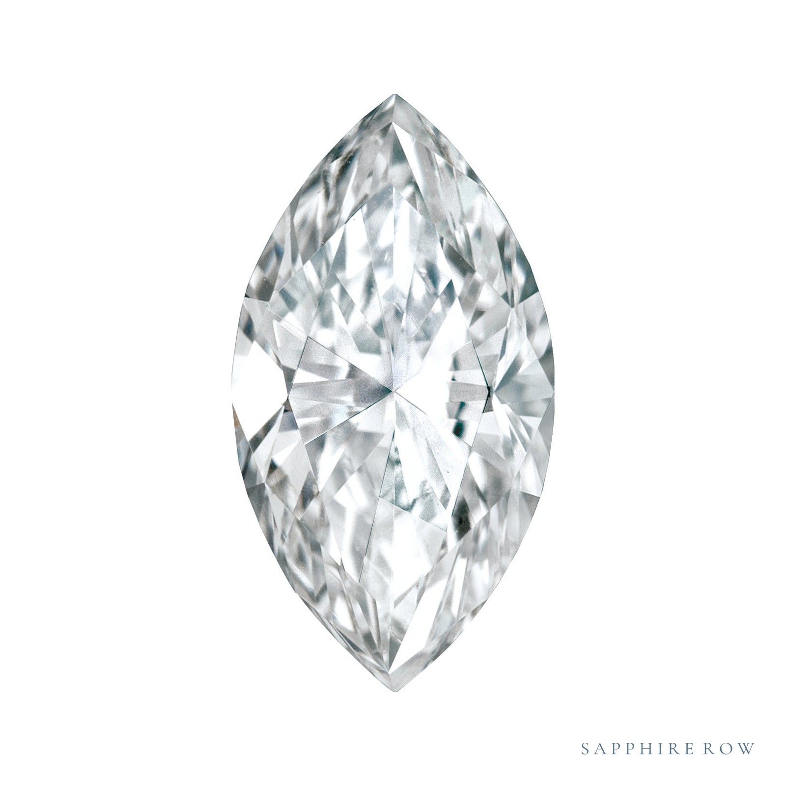0.50 ct Lab-Grown Diamond – F-G VS – Marquise Cut — Sapphire Row · cut7