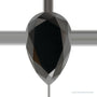 0.50 ct Natural Diamond (Color Enhanced) – Black Opaque – Pear Cut — Sapphire Row · cut6