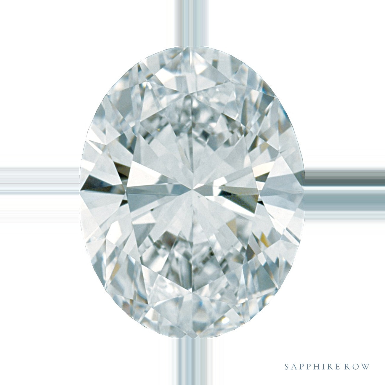 0.40 ct Natural Diamond – Ghi SI1 – Oval Cut — Sapphire Row · cut6