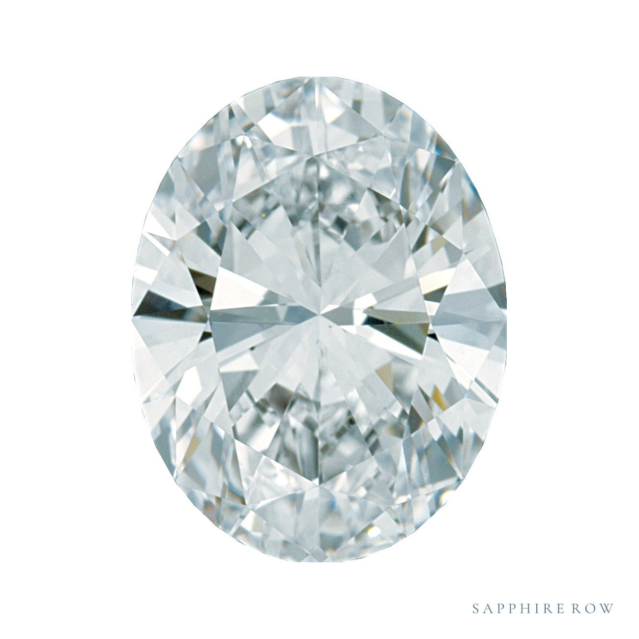 0.37 ct Natural Diamond – Ghi SI2-SI3 – Oval Cut — Sapphire Row · cut7