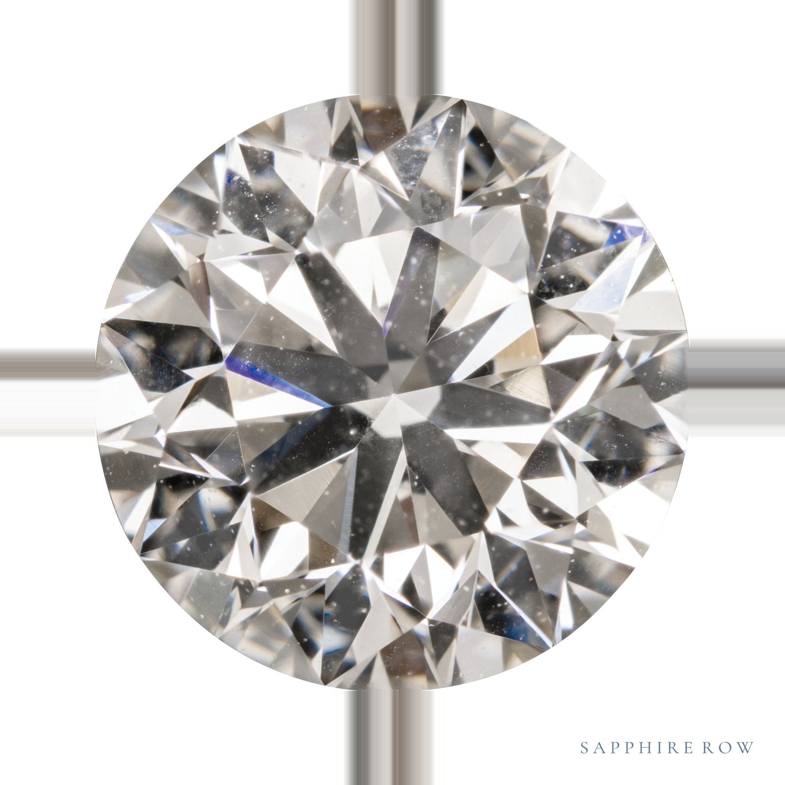0.37 ct Natural Diamond – Top Light Brown SI – Round Cut — Sapphire Row · cut6