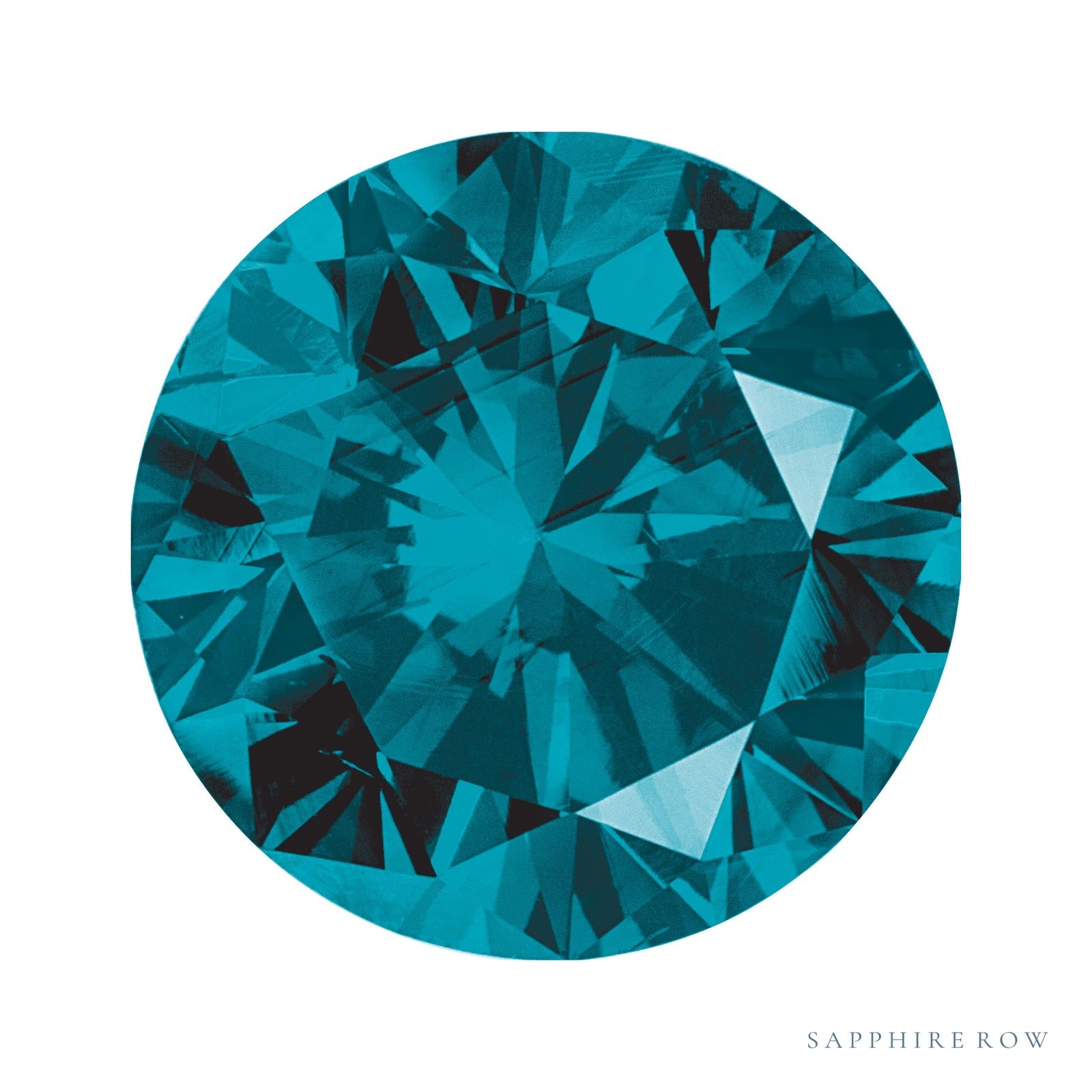 0.37 ct natural diamond, round cut | Sapphire Row · cut7