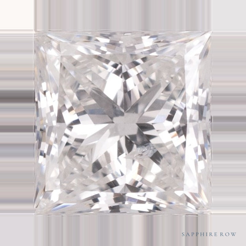 0.33 ct Natural Diamond – Ghi SI2-SI3 – Square Cut — Sapphire Row · cut6
