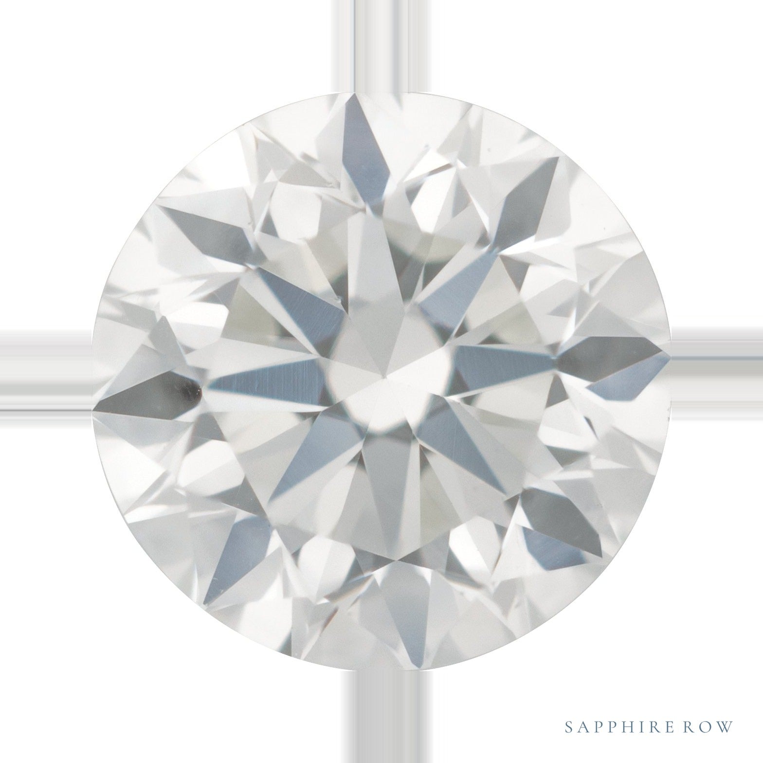 0.25 ct Natural Diamond – Ghi Vq1 – Round Cut — Sapphire Row · cut6