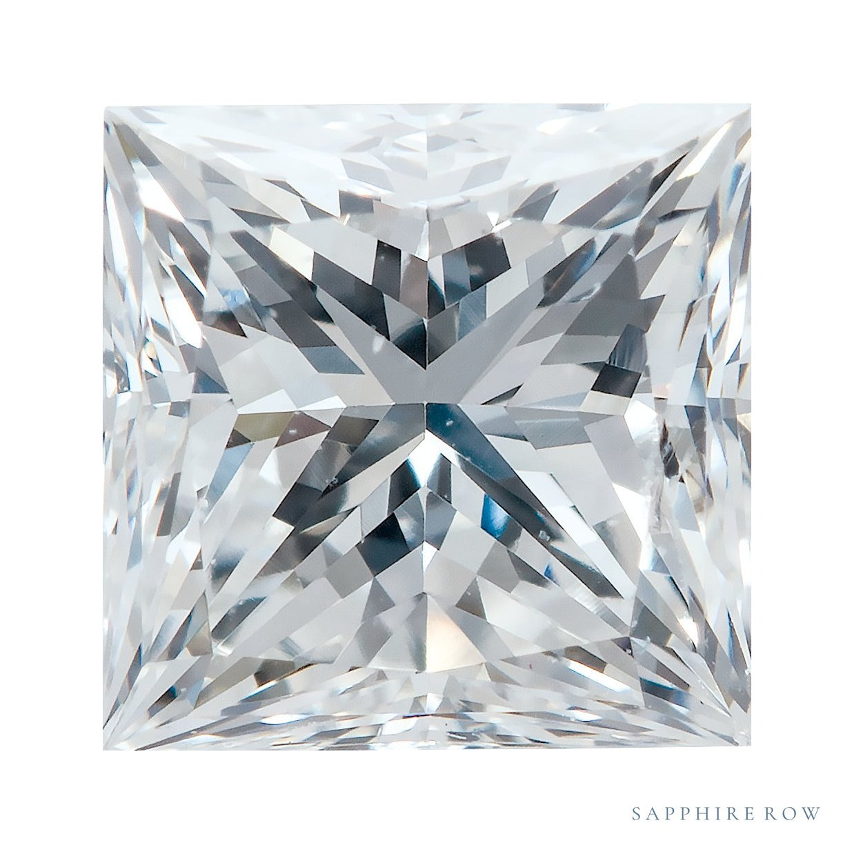0.25 ct Natural Diamond – G-H SI1 – Square Cut — Sapphire Row · cut7