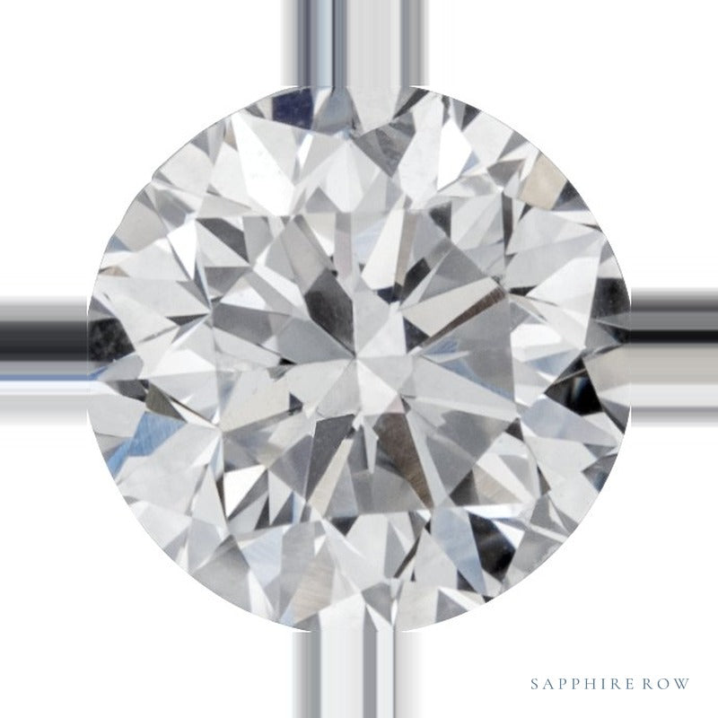 0.20 ct Natural Diamond – G-H SI2-SI3 – Round Cut — Sapphire Row · cut6