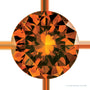 0.20 ct Natural Diamond (Color Enhanced) – Burnt Orange SI – Round Cut — Sapphire Row · cut6