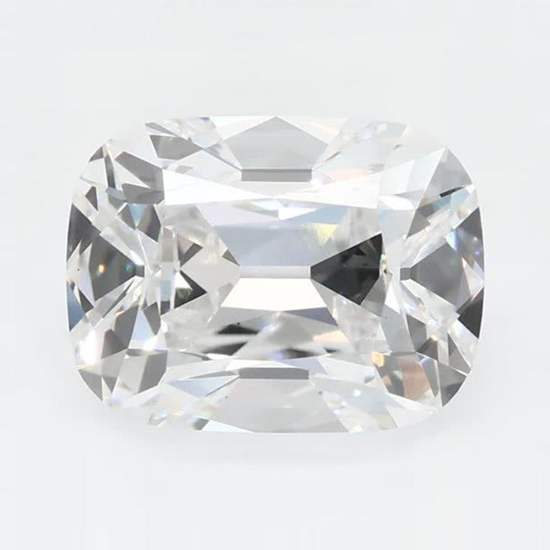 2.04 ct Lab-Grown Diamond – D VS1 – Elongated Cushion Cut – Old Mine Cut – GCAL Certified — Sapphire Row · cut7