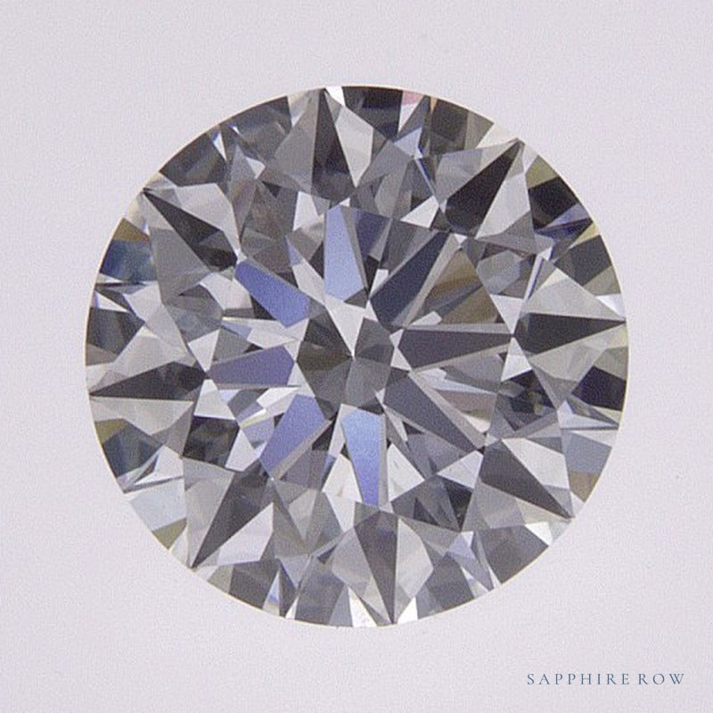 1.01 ct Lab-Grown Diamond – D VVS2 – Round Cut – IGI Certified — Sapphire Row · cut6