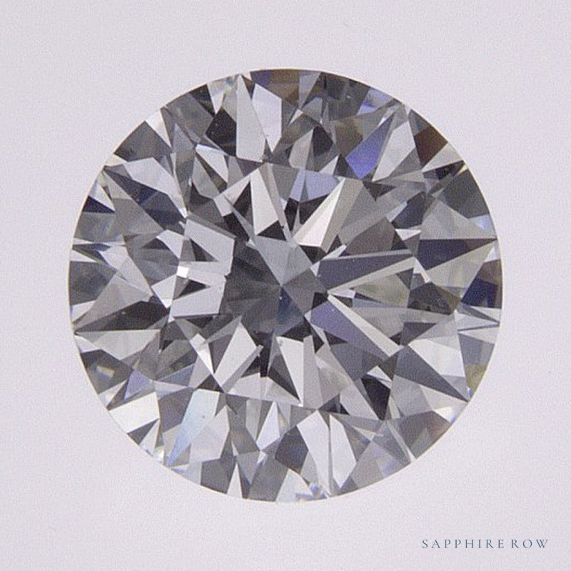 1.01 ct Lab-Grown Diamond – D VVS2 – Round Cut – IGI Certified — Sapphire Row · cut7