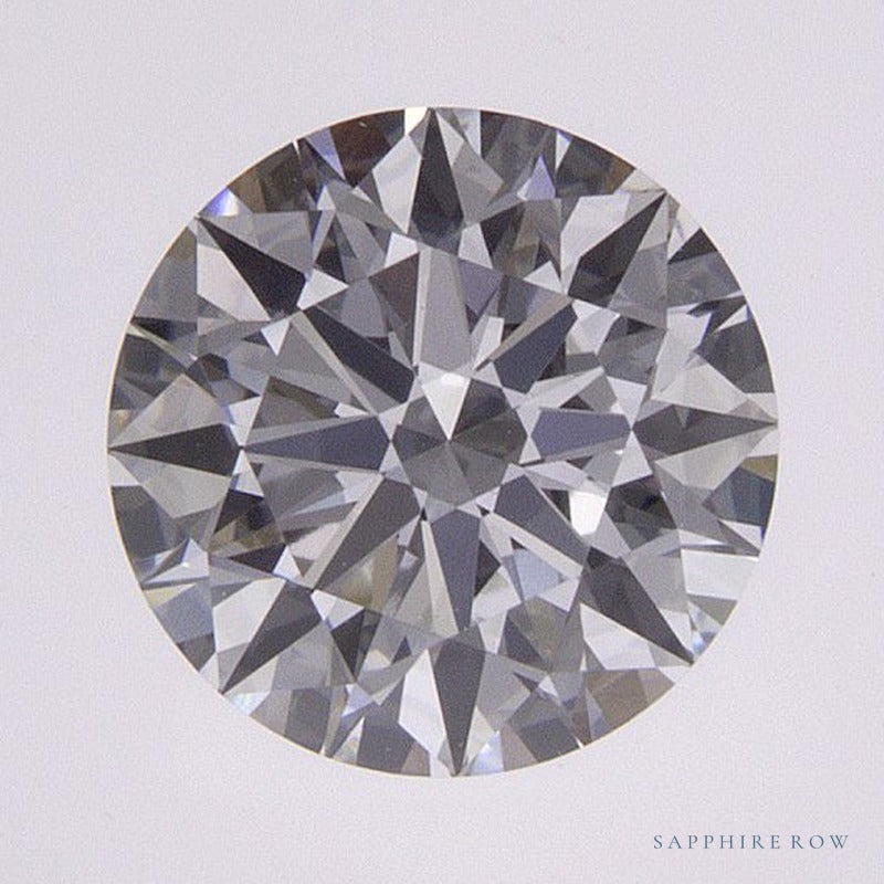 1.01 ct Lab-Grown Diamond – D VVS2 – Round Cut – IGI Certified — Sapphire Row · cut6