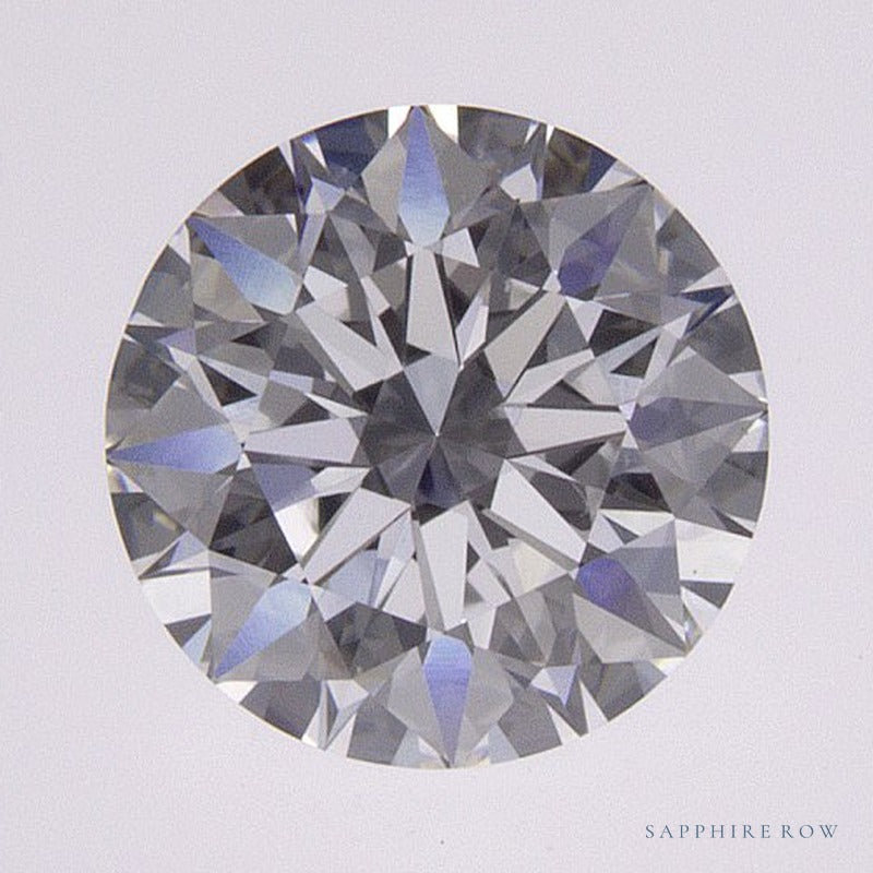 1.01 ct Lab-Grown Diamond – D VVS2 – Round Cut – IGI Certified — Sapphire Row · cut6
