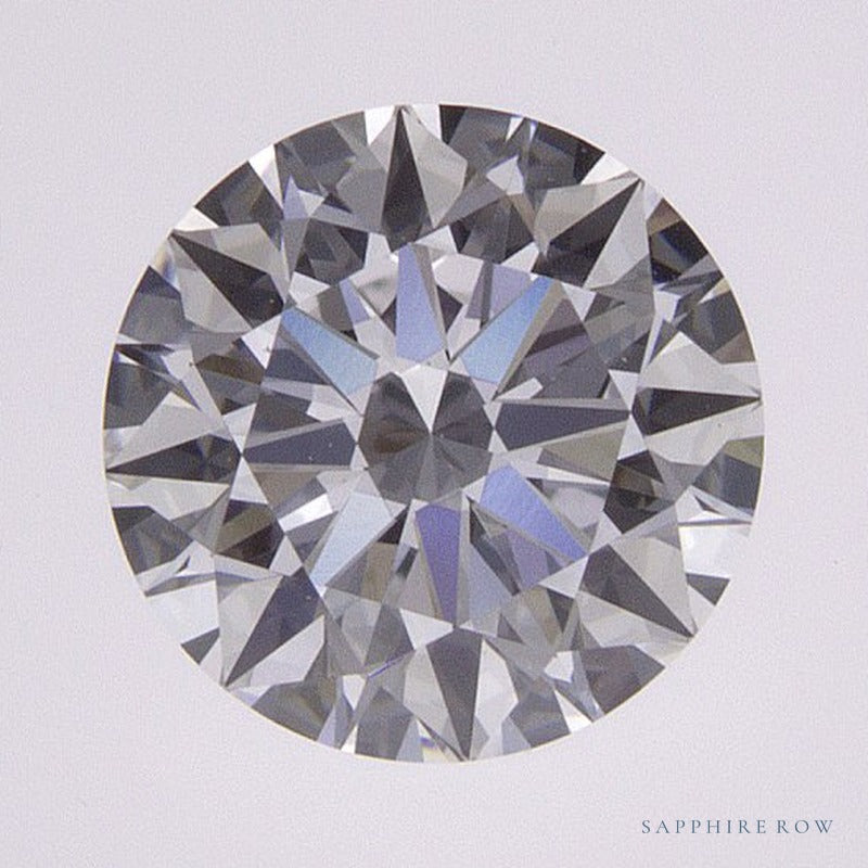 1.01 ct Lab-Grown Diamond – D VVS1 – Round Cut – IGI Certified — Sapphire Row · cut7