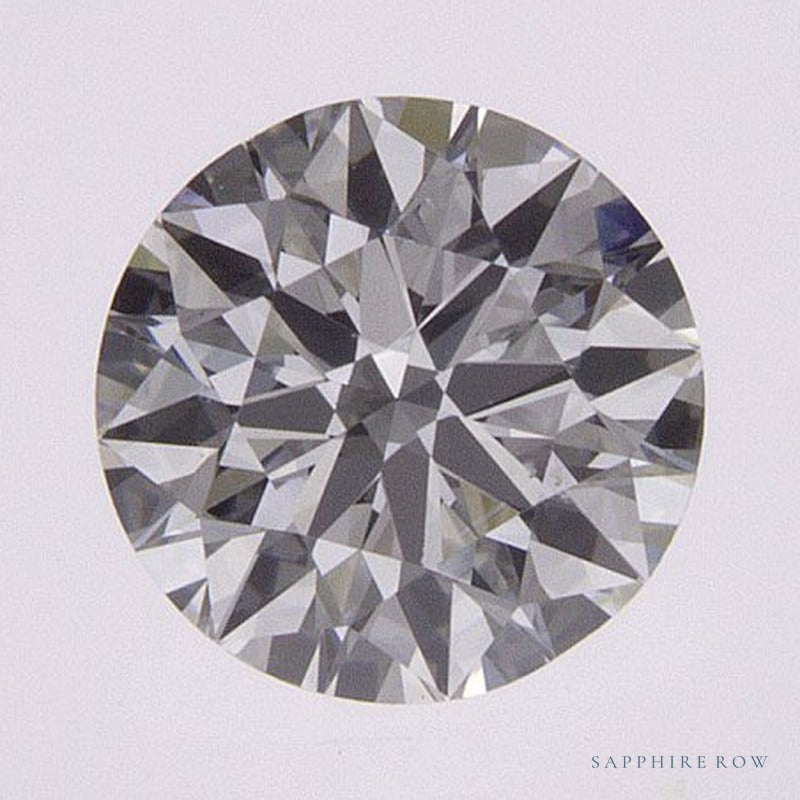 0.70 ct Natural Diamond – G SI1 – Round Cut – GIA Certified — Sapphire Row · cut6