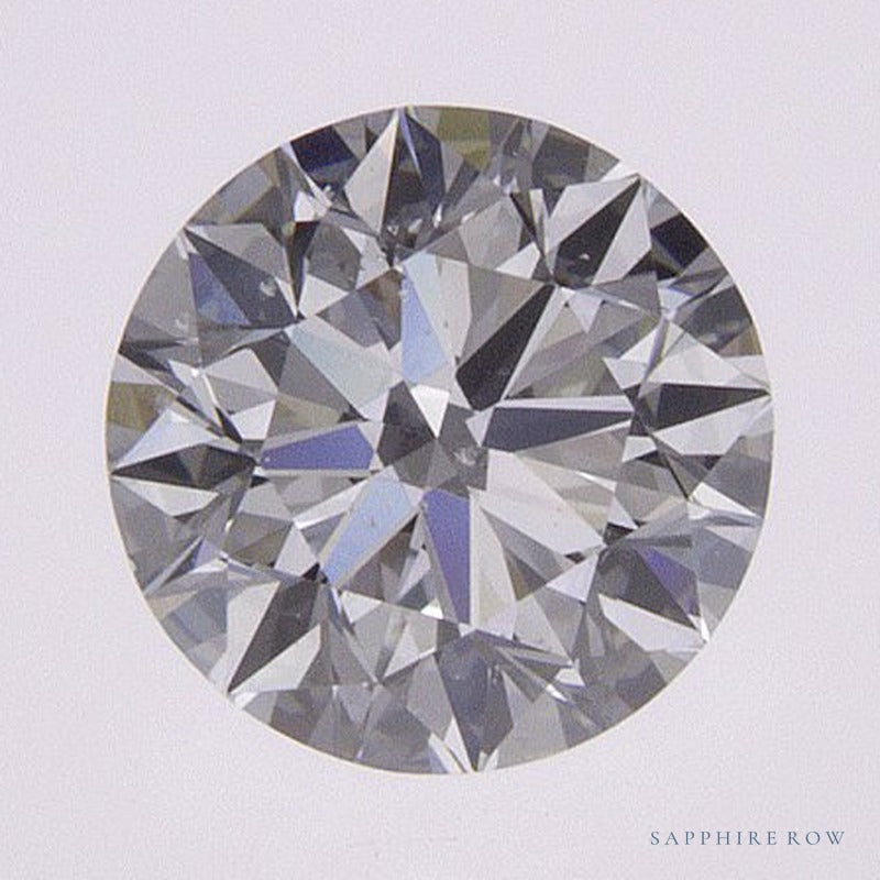 0.70 ct Natural Diamond – E SI1 – Round Cut – GIA Certified — Sapphire Row · cut6