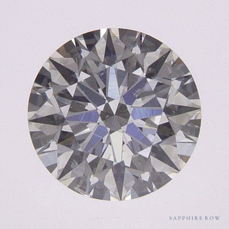 0.65 ct Natural Diamond – I SI2 – Round Cut – GIA Certified — Sapphire Row · cut6