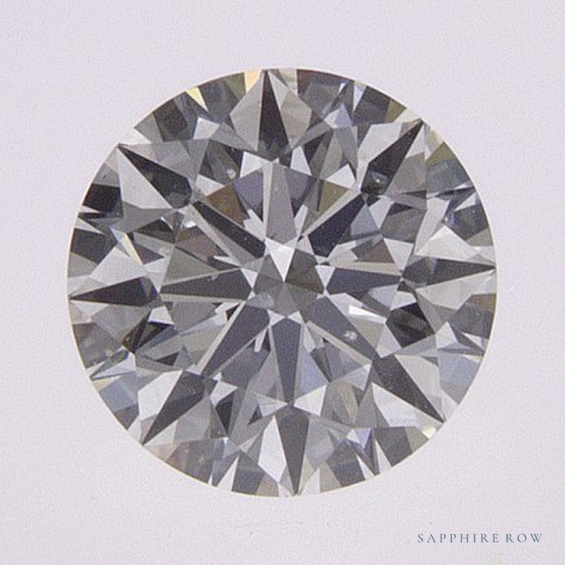 0.65 ct Natural Diamond – H SI1 – Round Cut – GIA Certified — Sapphire Row · cut6