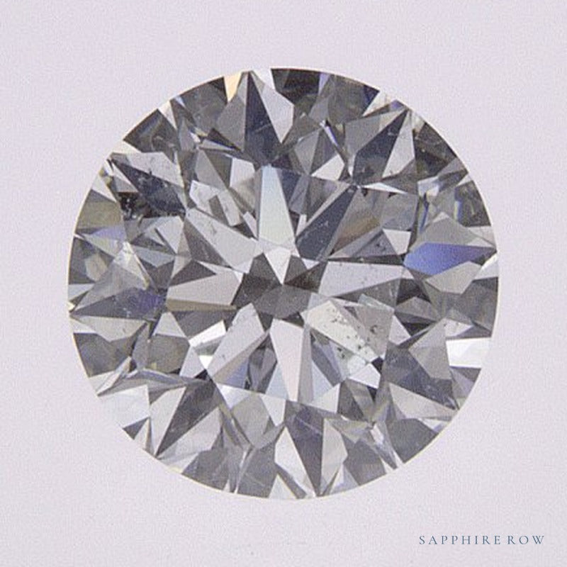 0.64 ct Natural Diamond – H SI2 – Round Cut – GIA Certified — Sapphire Row · cut6