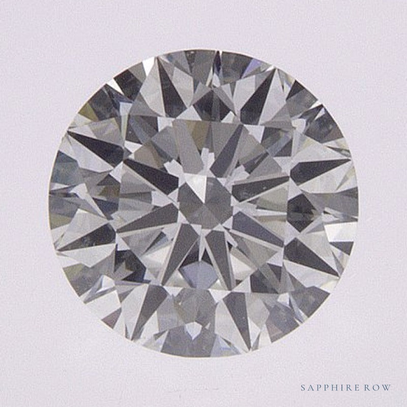 0.64 ct Natural Diamond – H SI1 – Round Cut – GIA Certified — Sapphire Row · cut6