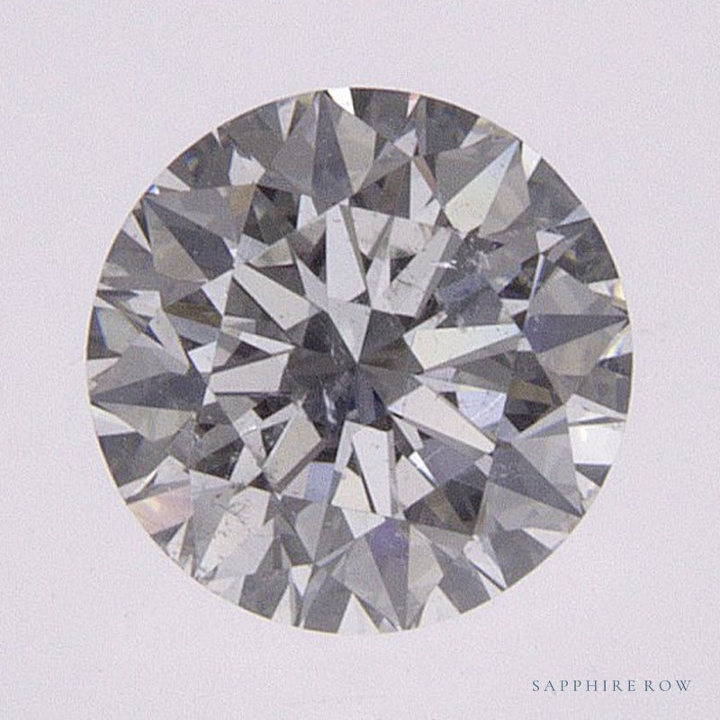 0.55 ct Natural Diamond – G SI2 – Round Cut – GIA Certified — Sapphire Row · cut6