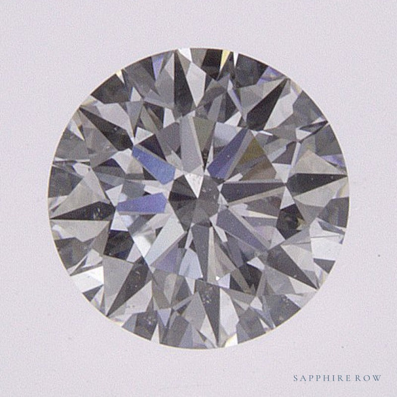 0.55 ct Natural Diamond – G SI1 – Round Cut – GIA Certified — Sapphire Row · cut6