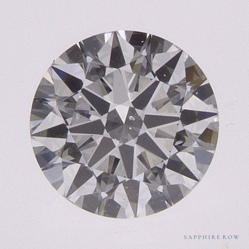 0.55 ct Natural Diamond – H SI1 – Round Cut – GIA Certified — Sapphire Row · cut6