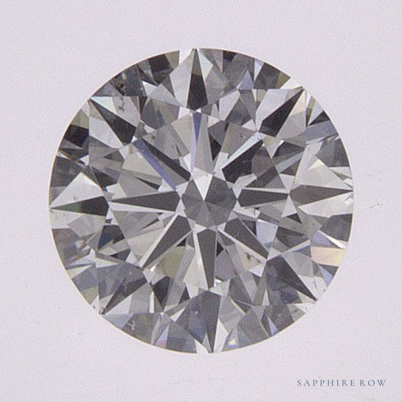 0.55 ct Natural Diamond – H SI1 – Round Cut – GIA Certified — Sapphire Row · cut6
