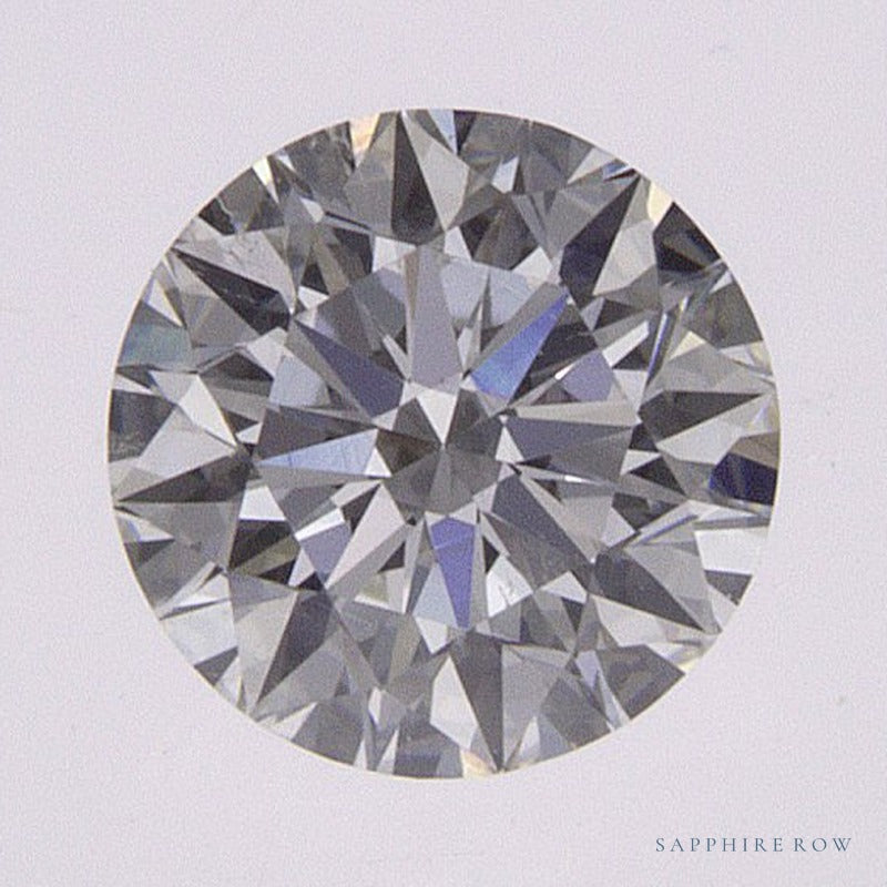 0.55 ct Natural Diamond – H SI1 – Round Cut – GIA Certified — Sapphire Row · cut6