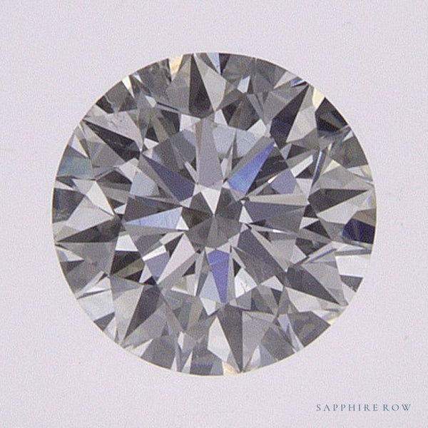 0.55 ct Natural Diamond – H SI1 – Round Cut – GIA Certified — Sapphire Row · cut6