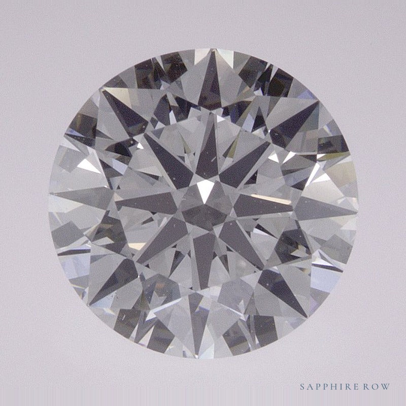 2.70 ct Lab-Grown Diamond – E VS1 – Round Cut – IGI Certified — Sapphire Row · cut7