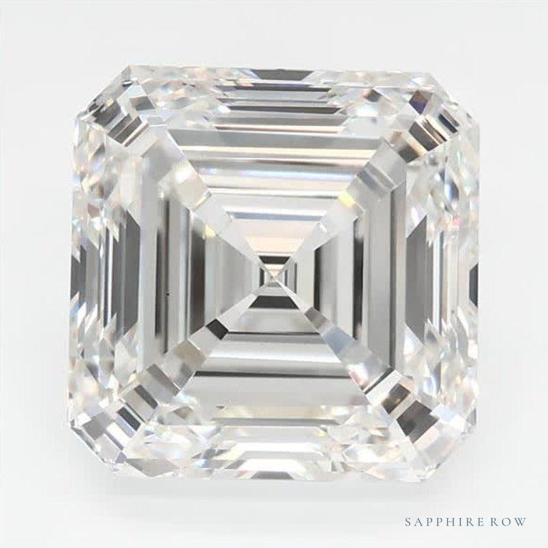 3.04 ct Lab-Grown Diamond – G VS2 – Asscher Cut – GCAL Certified — Sapphire Row · cut7