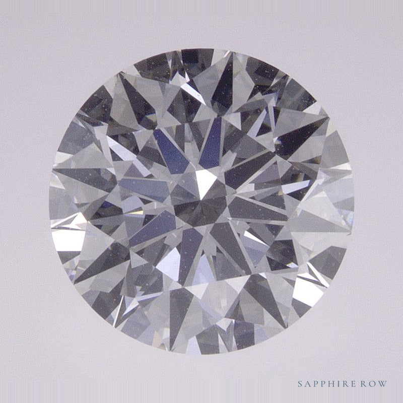 2.59 ct Lab-Grown Diamond – D VVS2 – Round Cut – IGI Certified — Sapphire Row · cut7