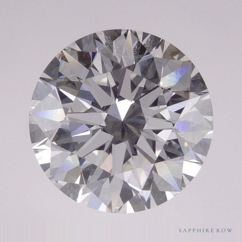 2.55 ct Lab-Grown Diamond – F VVS2 – Round Cut – IGI Certified — Sapphire Row · cut7
