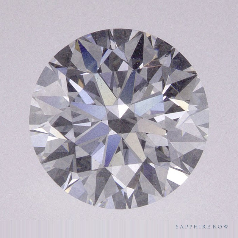 2.09 ct Lab-Grown Diamond – D VS1 – Round Cut – IGI Certified — Sapphire Row · cut7