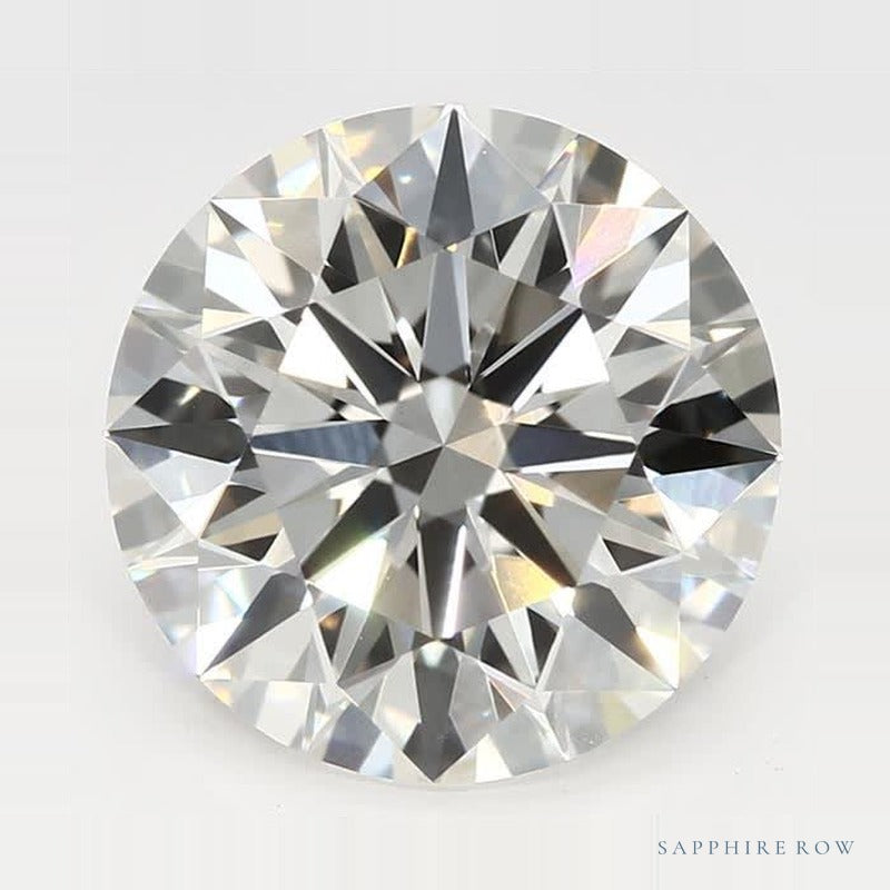 2.04 ct Lab-Grown Diamond – J VS1 – Round Cut – GCAL Certified — Sapphire Row · cut7