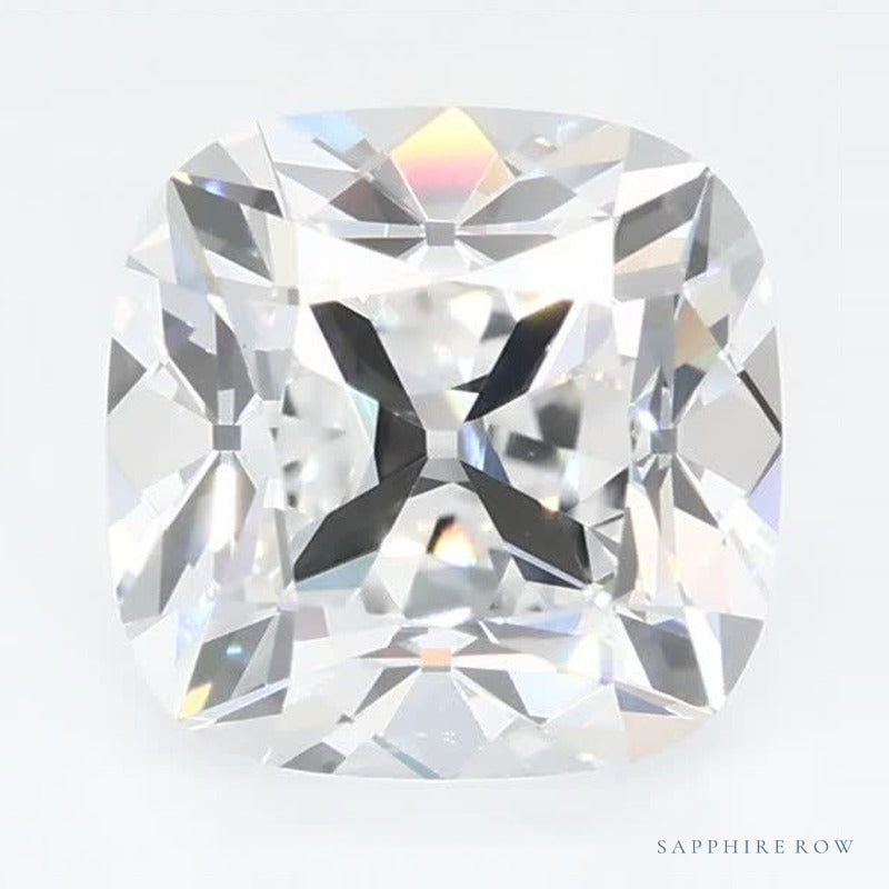 2.02 ct Lab-Grown Diamond – D VS1 – Cushion Cut – Old Mine Cut – GCAL Certified — Sapphire Row · cut7