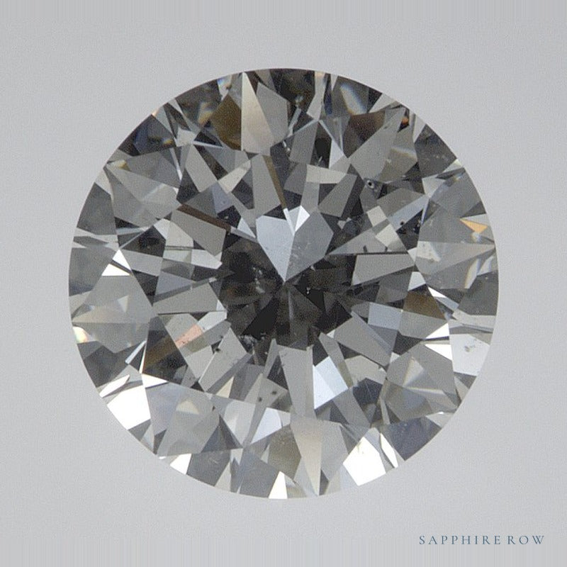 2.01 ct Natural Diamond – G SI1 – Round Cut – EGL USA Certified — Sapphire Row · cut7