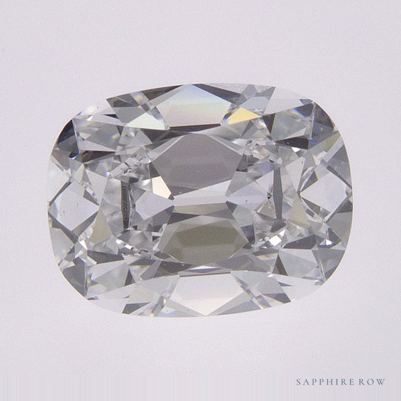 1.72 ct Lab-Grown Diamond – D VVS2 – Elongated Cushion Cut – Old Mine Cut – IGI Certified — Sapphire Row · cut7