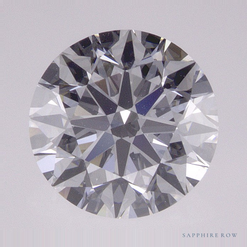 1.53 ct Lab-Grown Diamond – D VS2 – Round Cut – GCAL Certified — Sapphire Row · cut7