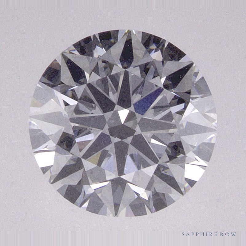 1.53 ct Lab-Grown Diamond – D VS2 – Round Cut – GCAL Certified — Sapphire Row · cut7