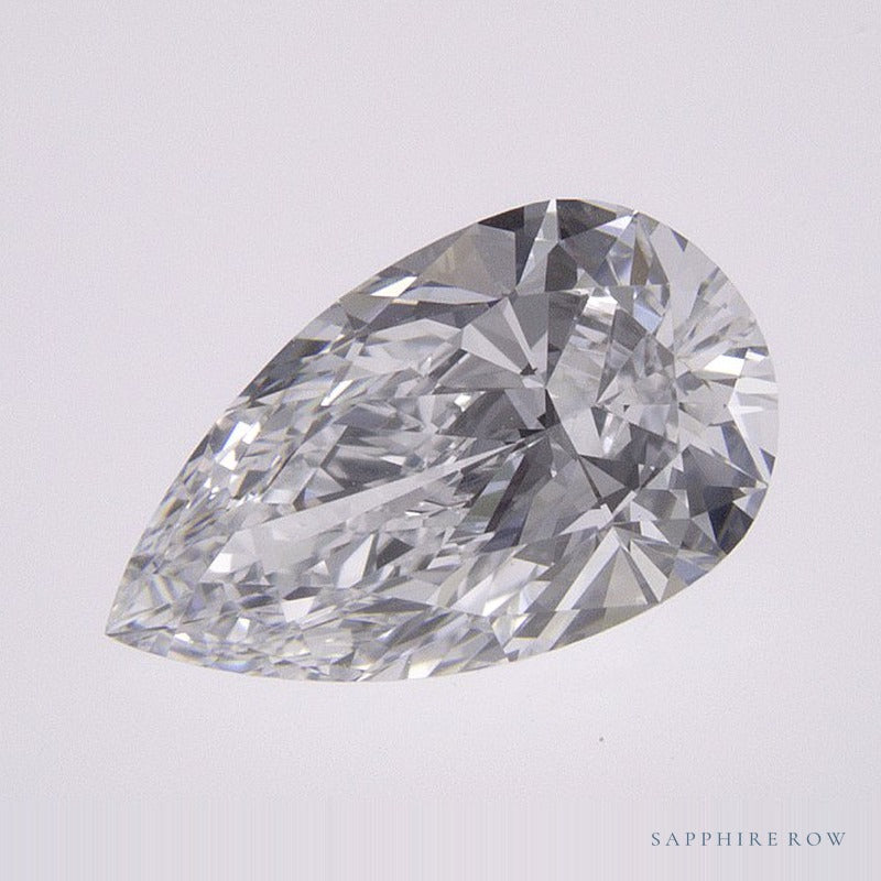 1.19 ct Natural Diamond – D VS2 – Pear Cut – GIA Certified — Sapphire Row · cut7