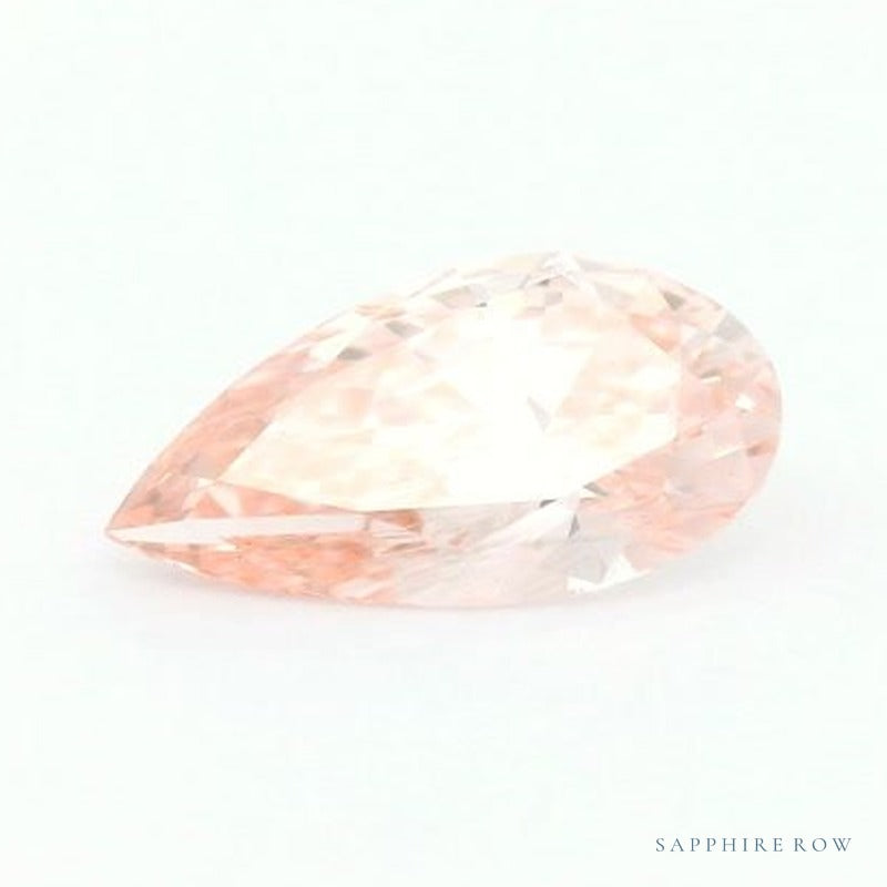 1.03 ct Lab-Grown Fancy Vivid Pink Diamond – VS2 – Pear Cut – IGI Certified — Sapphire Row · cut7