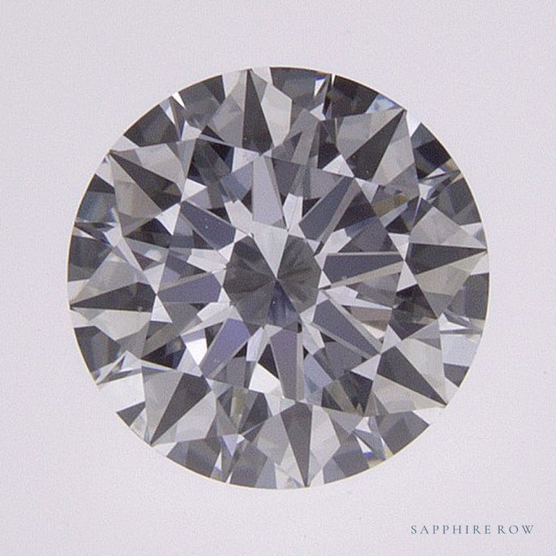 1.01 ct Lab-Grown Diamond – D VVS2 – Round Cut – IGI Certified — Sapphire Row · cut7