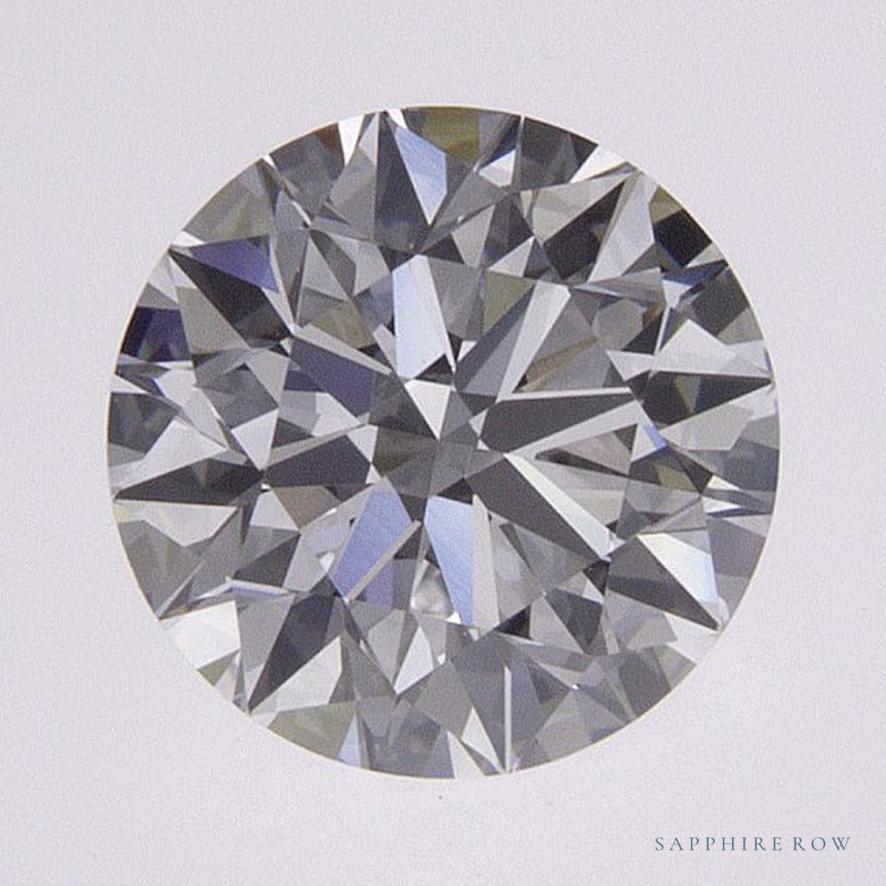 1.01 ct Lab-Grown Diamond – D VVS2 – Round Cut – IGI Certified — Sapphire Row · cut7