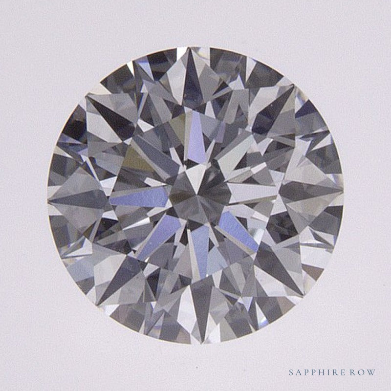 1.01 ct Lab-Grown Diamond – D VVS2 – Round Cut – IGI Certified — Sapphire Row · cut7