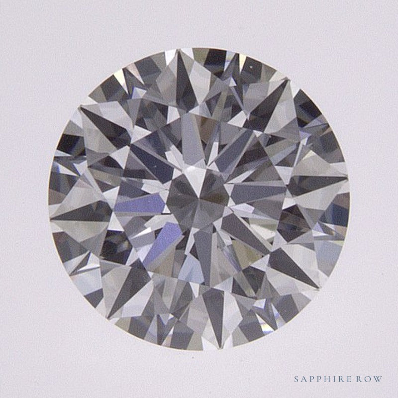 1.01 ct Lab-Grown Diamond – D VVS2 – Round Cut – IGI Certified — Sapphire Row · cut7
