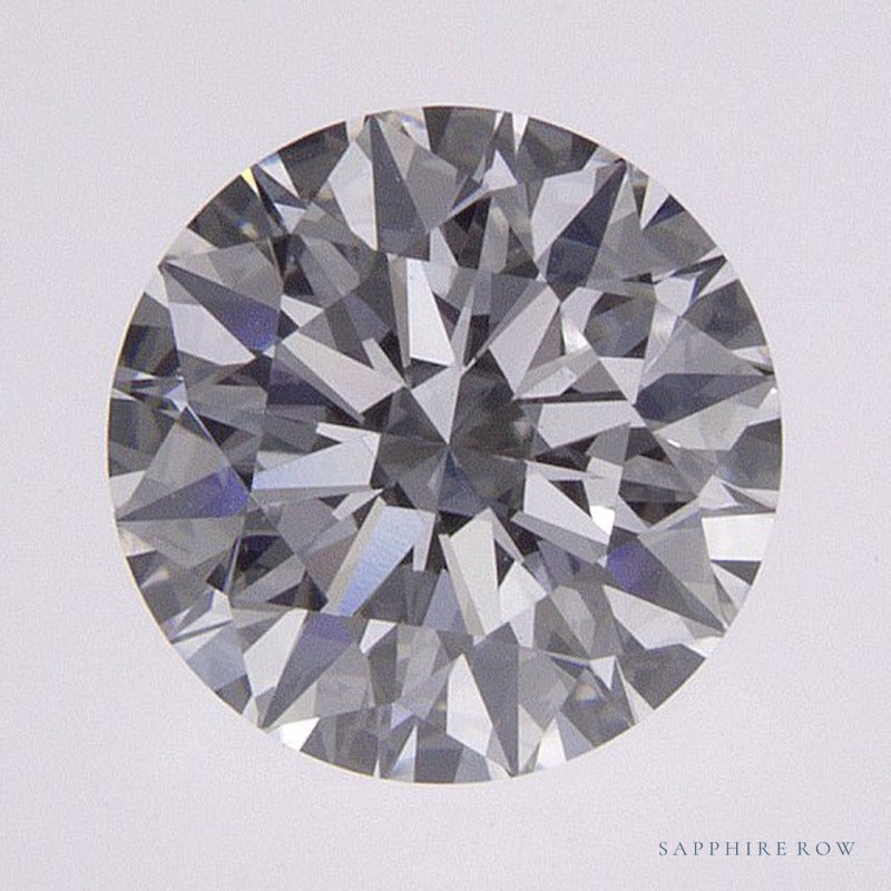 1.01 ct Lab-Grown Diamond – D VVS2 – Round Cut – IGI Certified — Sapphire Row · cut7