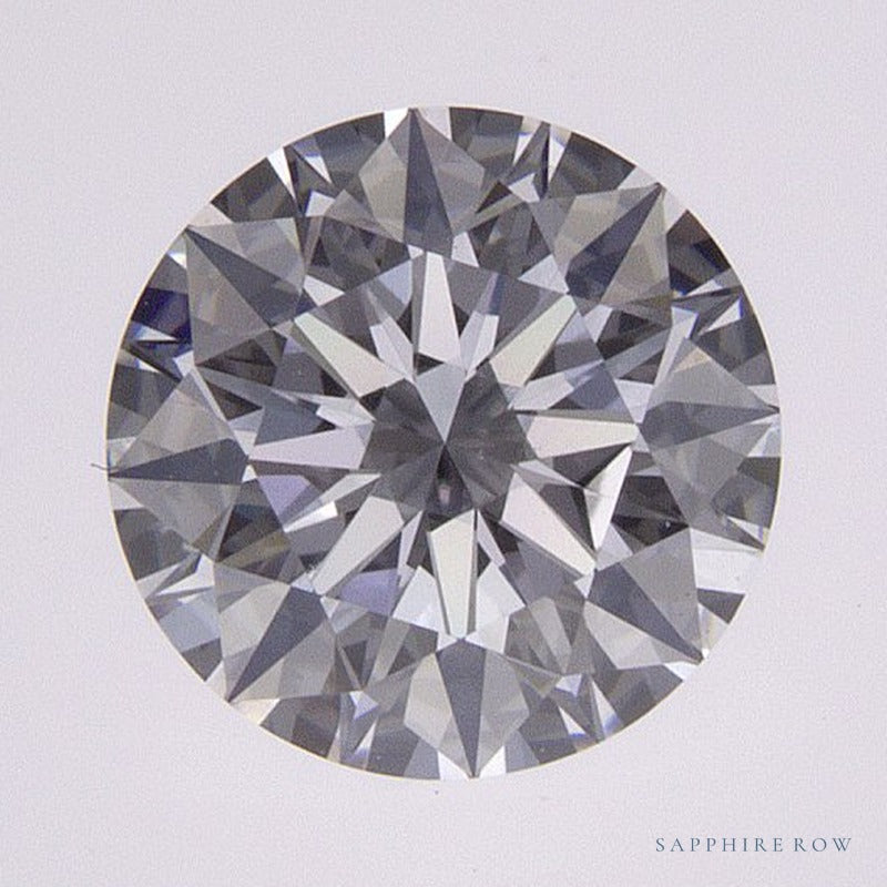 1.01 ct Lab-Grown Diamond – D VVS2 – Round Cut – IGI Certified — Sapphire Row · cut7