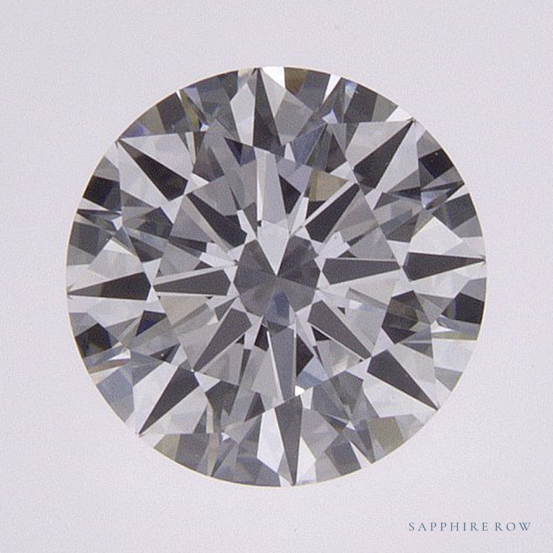 1.01 ct Lab-Grown Diamond – D VVS2 – Round Cut – IGI Certified — Sapphire Row · cut7