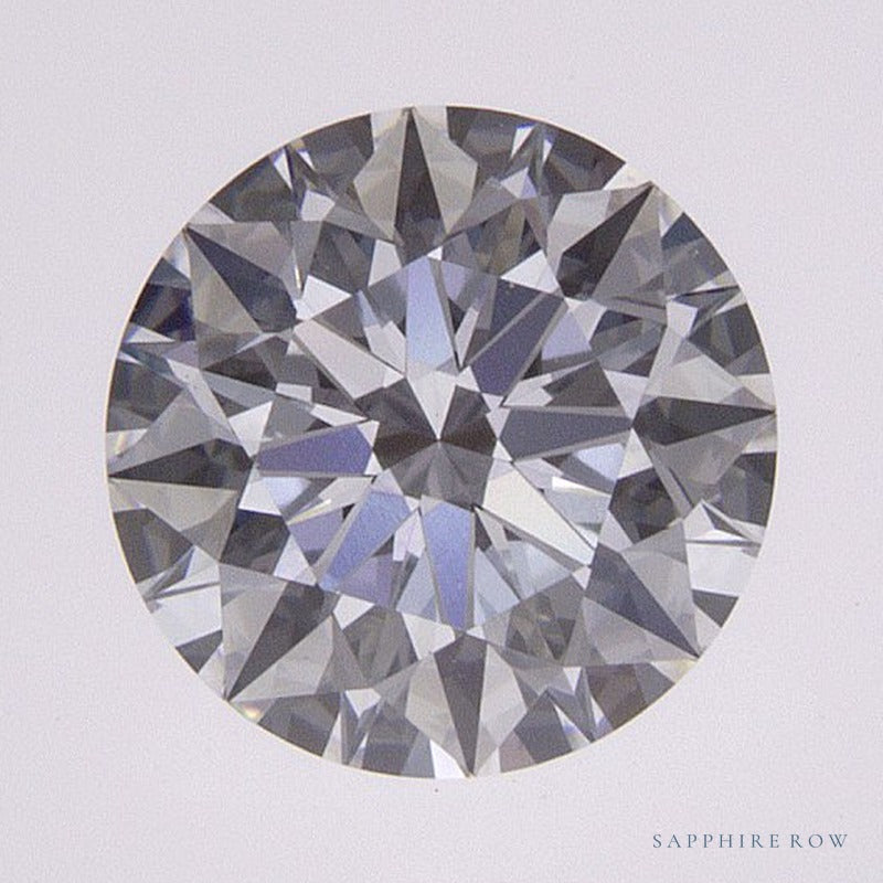 1.01 ct Lab-Grown Diamond – D VVS2 – Round Cut – IGI Certified — Sapphire Row · cut7